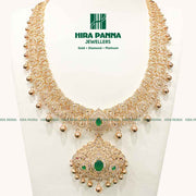 Open come Close Setting Peacock & R,E Diamond Haram